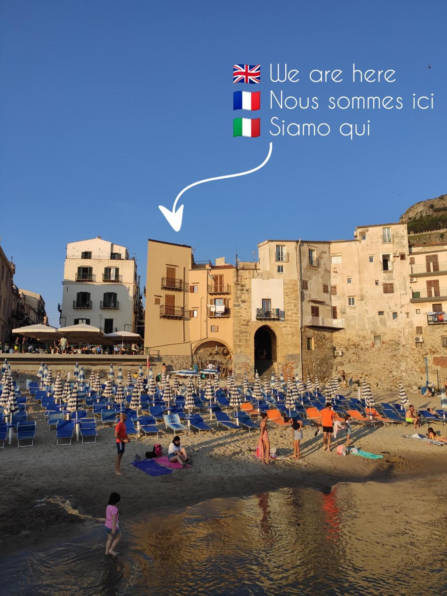 Casa Vacanze Tramonto Alla Marina Cefalù Eksteriør billede